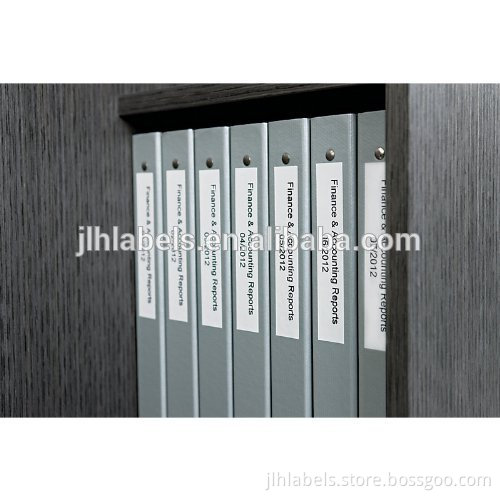 Dymo Compatible 30347 Book Spines Labels - 1" x 1-1/2" (6 Rolls - 750 Labels Per Roll)